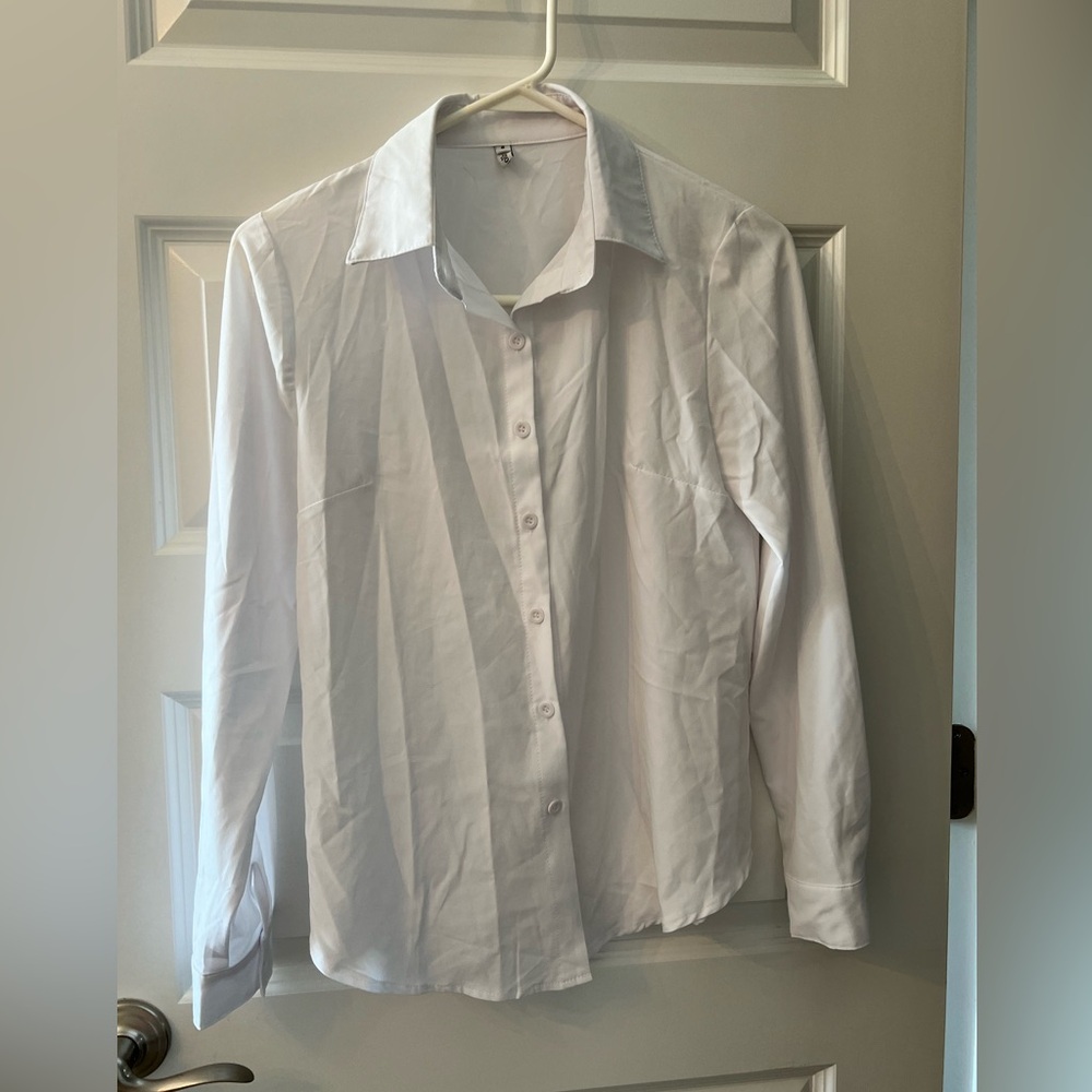 Only White Blouse